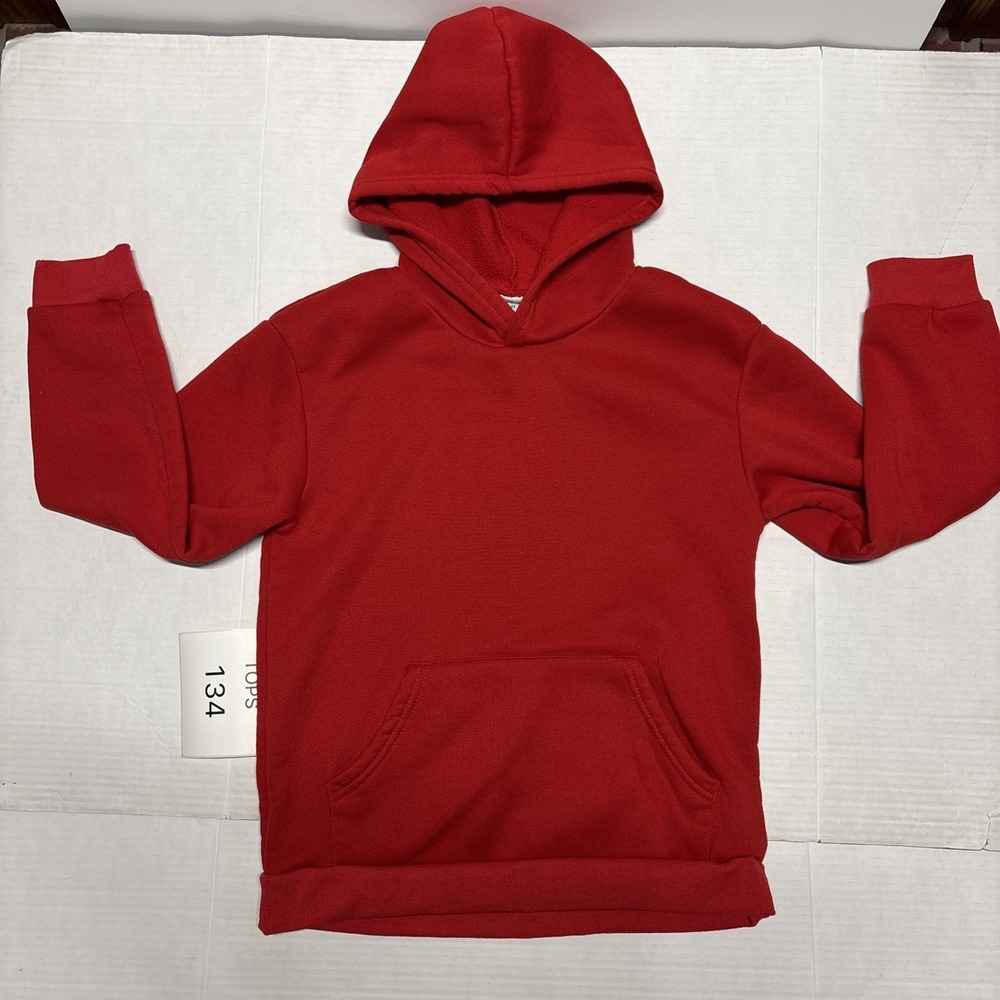 Shein Hoodie Sweater Girls Size 12y red